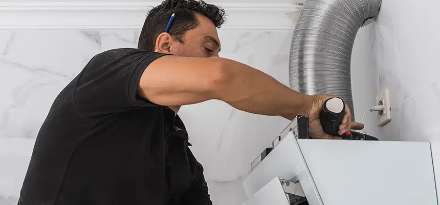 Precision In-wall Dryer Vent Cleaning & Rerouting Corrections in Plano, TX